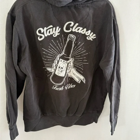 Champion Fresh Vibes Gray Hoodie Men’s S - Picture 5 of 8